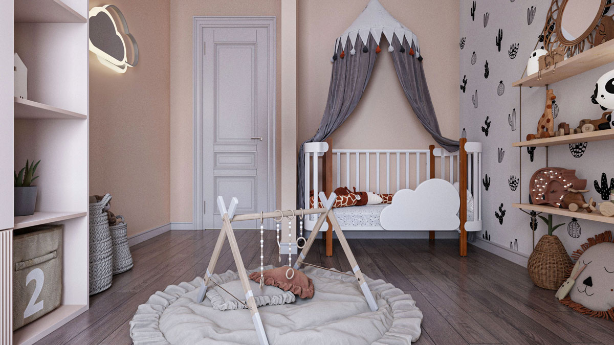 76,3 Kid Bedroom