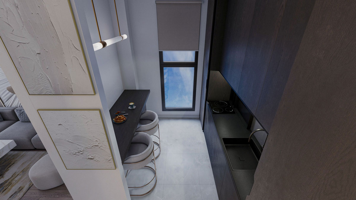 76,3 Kitchen